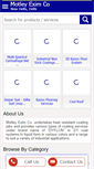 Mobile Screenshot of motleyexim.com